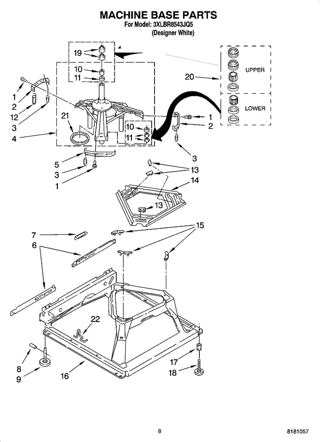 Diagram for 3XLBR8543JQ5