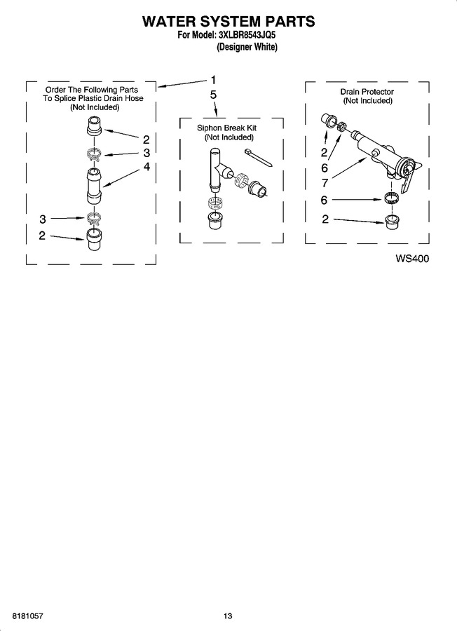 Diagram for 3XLBR8543JQ5