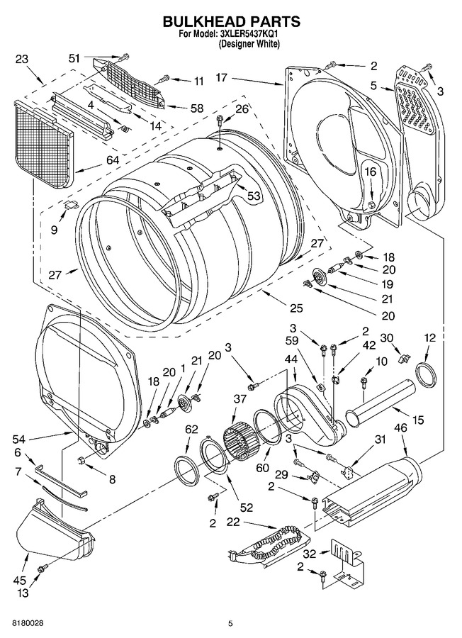 Diagram for 3XLER5437KQ1