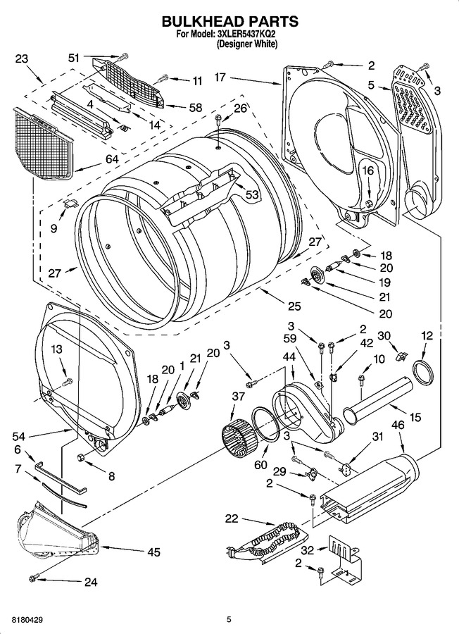 Diagram for 3XLER5437KQ2