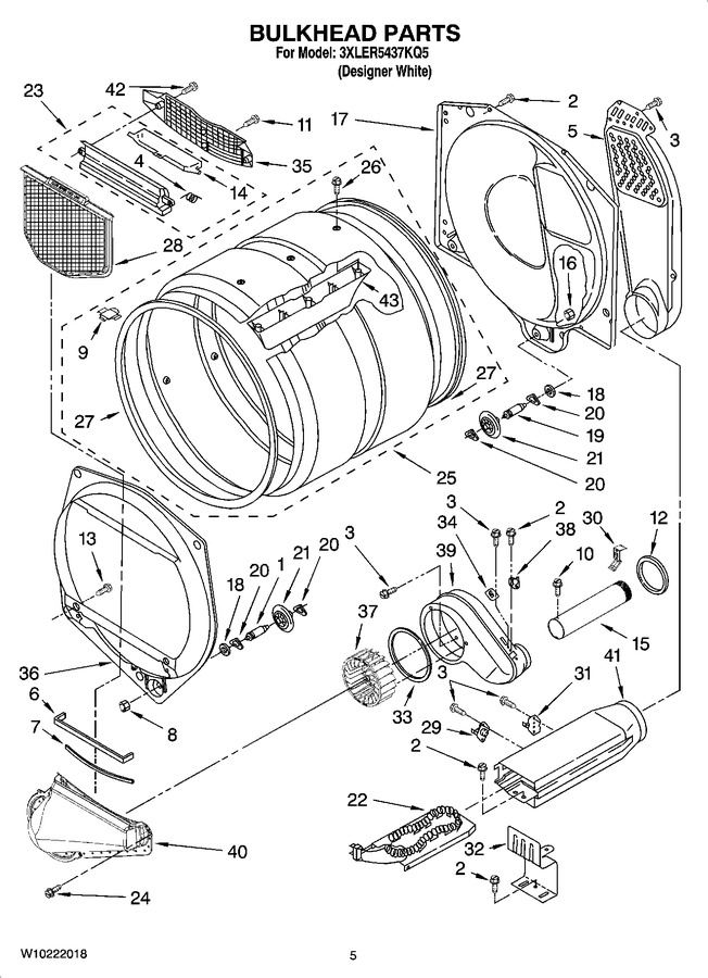 Diagram for 3XLER5437KQ5