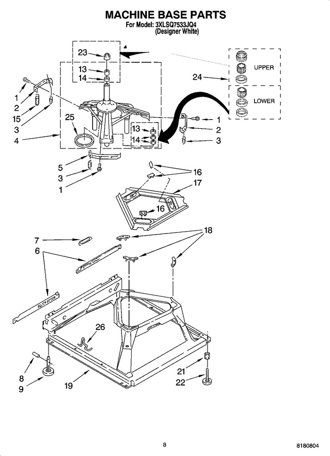 Diagram for 3XLSQ7533JQ4