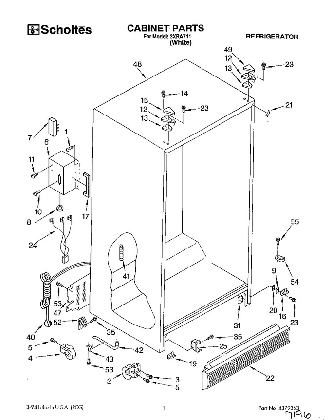 Diagram for 3XRA711