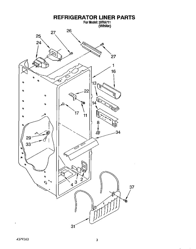 Diagram for 3XRA711