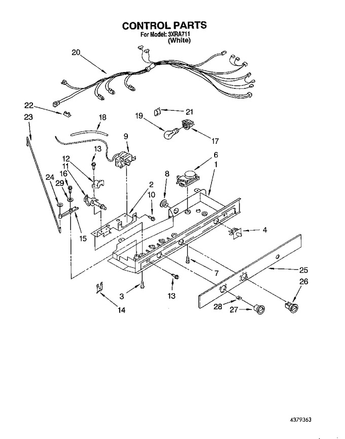 Diagram for 3XRA711