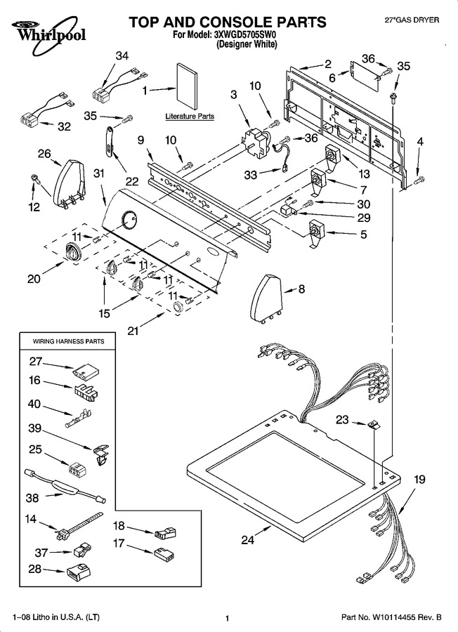 Diagram for 3XWGD5705SW0
