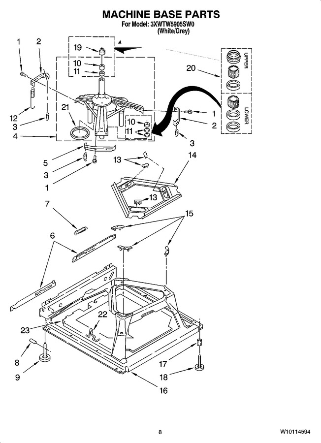 Diagram for 3XWTW5905SW0