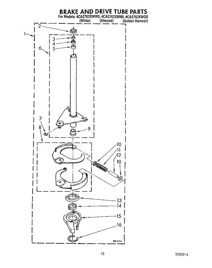Diagram for 4CA2762XWG0