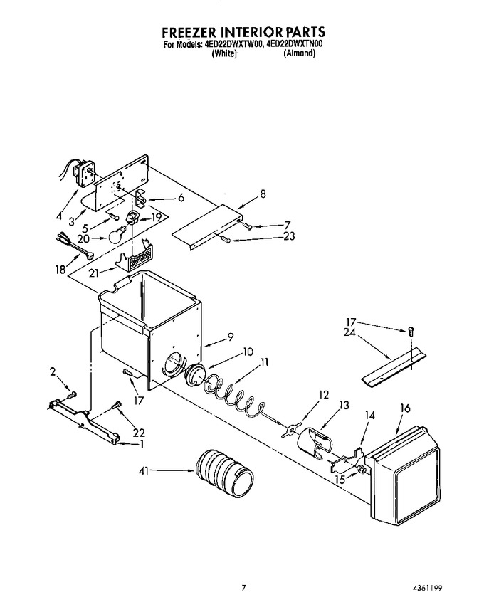 Diagram for 4ED22DWXTF00