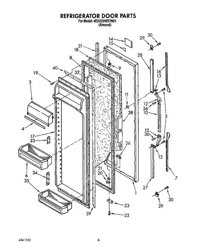 Diagram for 4ED22DWXTN01