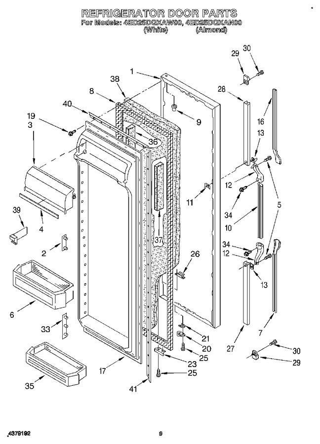 Diagram for 4ED25DQXAW00