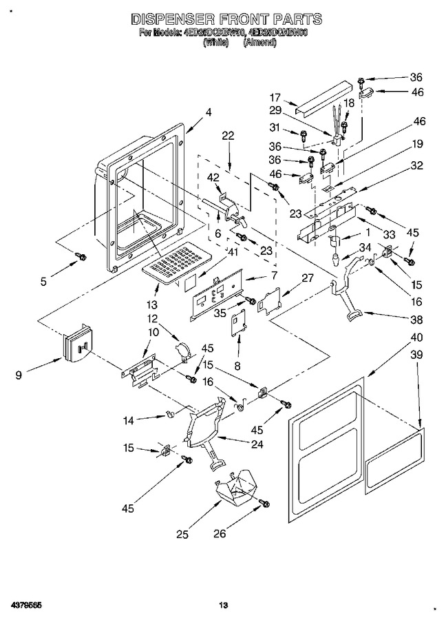Diagram for 4ED25DQXBW00