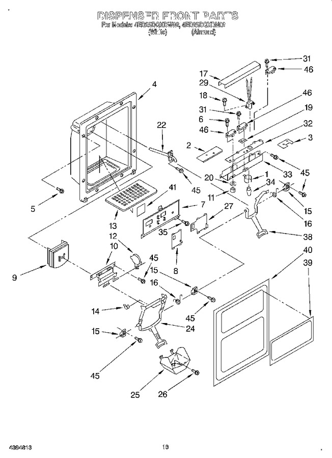 Diagram for 4ED25DQXDW02