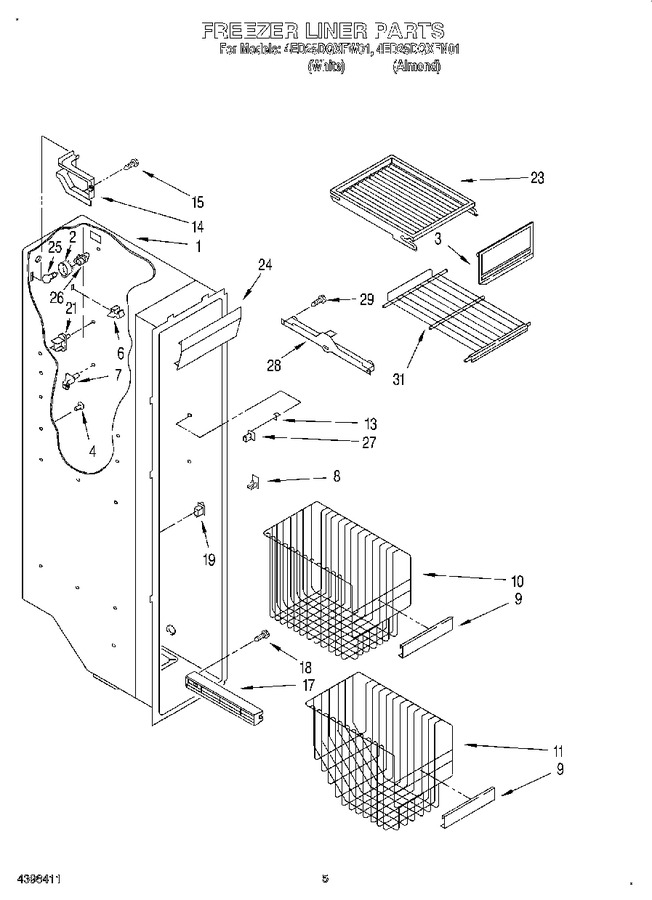 Diagram for 4ED25DQXFW01