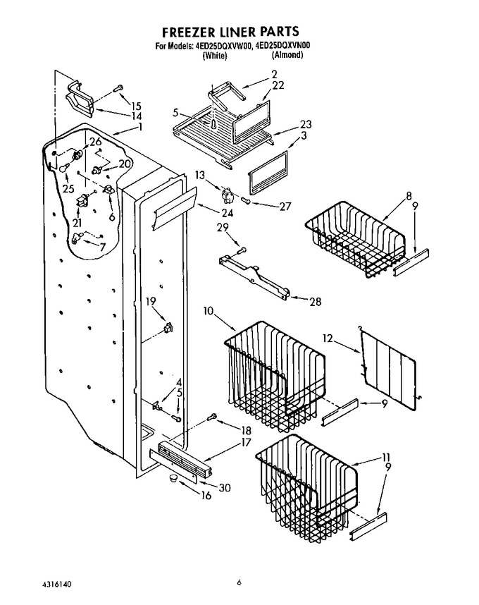Diagram for 4ED25DQXVW00