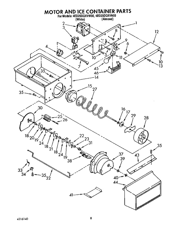 Diagram for 4ED25DQXVW00