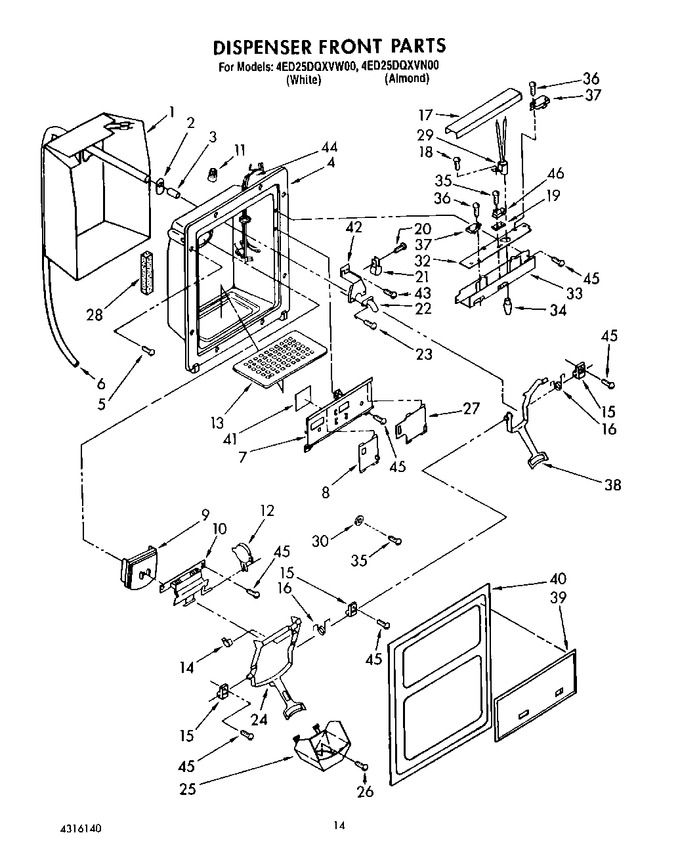 Diagram for 4ED25DQXVW00