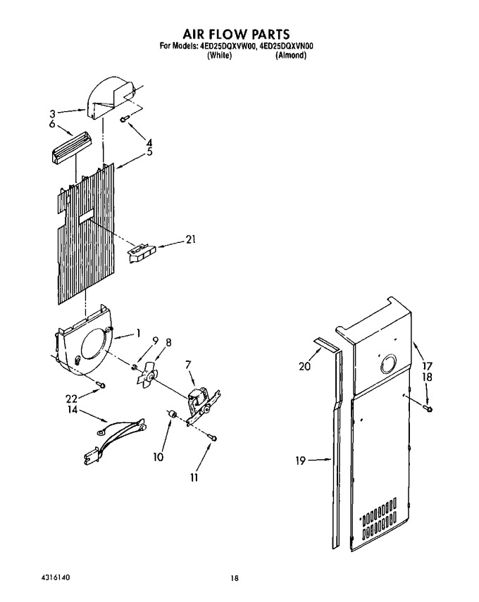 Diagram for 4ED25DQXVW00