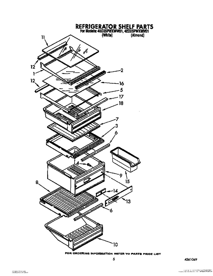 Diagram for 4ED25PWXWW01