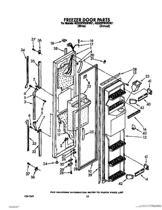 Diagram for 4ED25PWXWW01