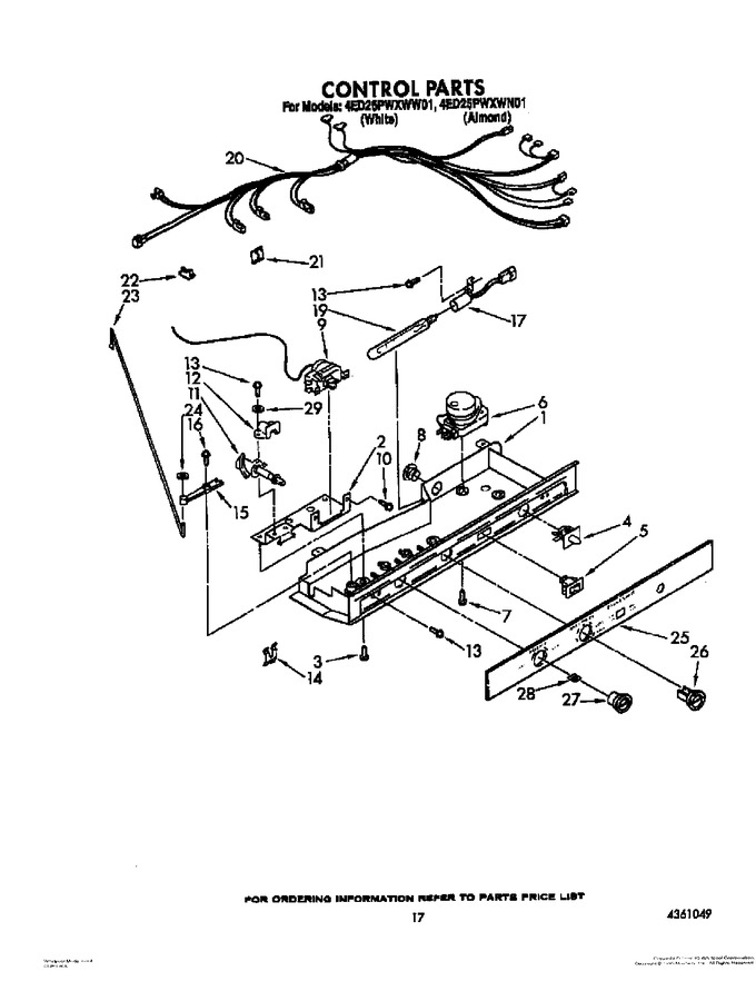 Diagram for 4ED25PWXWW01