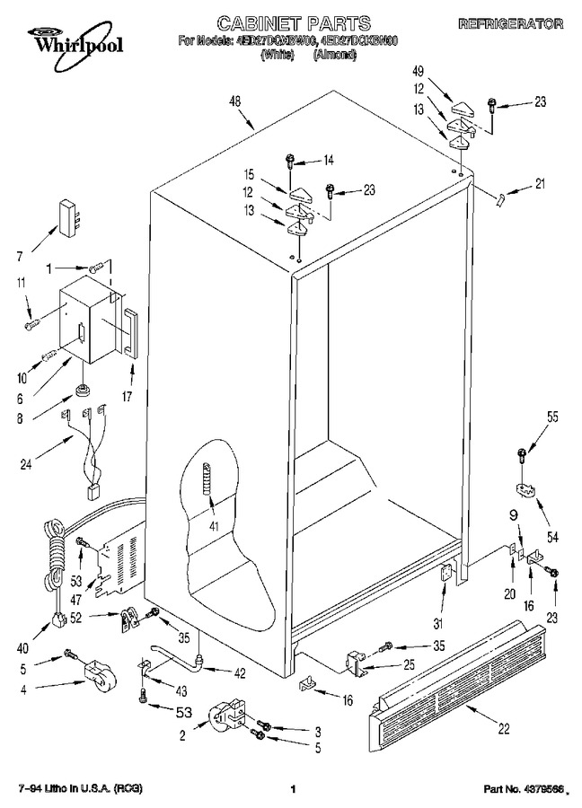 Diagram for 4ED27DQXBW00
