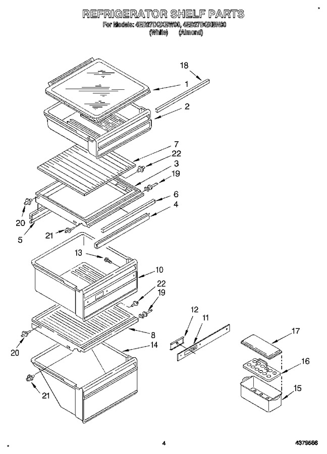 Diagram for 4ED27DQXBW00