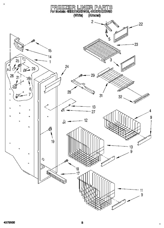 Diagram for 4ED27DQXBW00