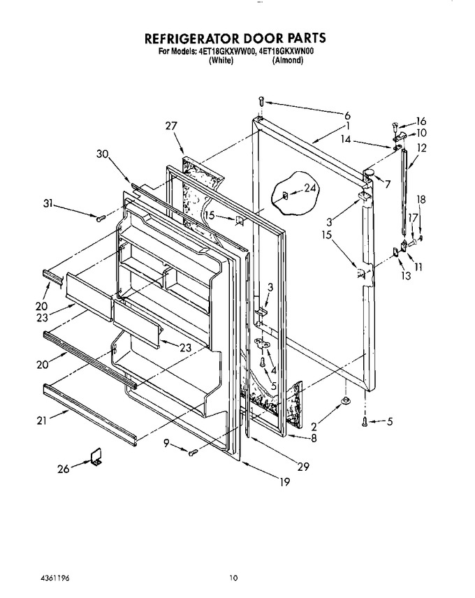 Diagram for 4ET18GKXWW00