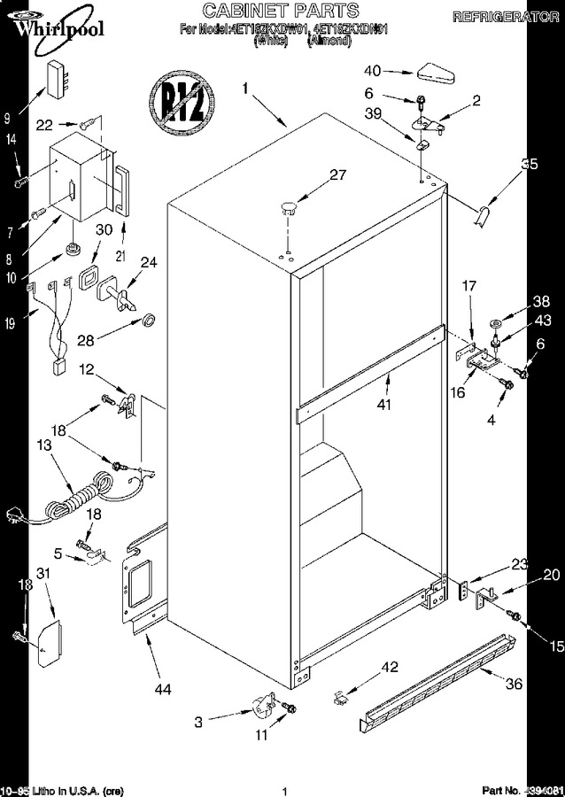 Diagram for 4ET18ZKXDN01