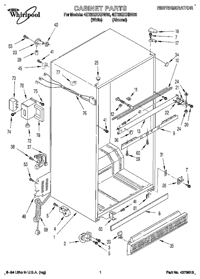 Diagram for 4ET20ZKXBW00