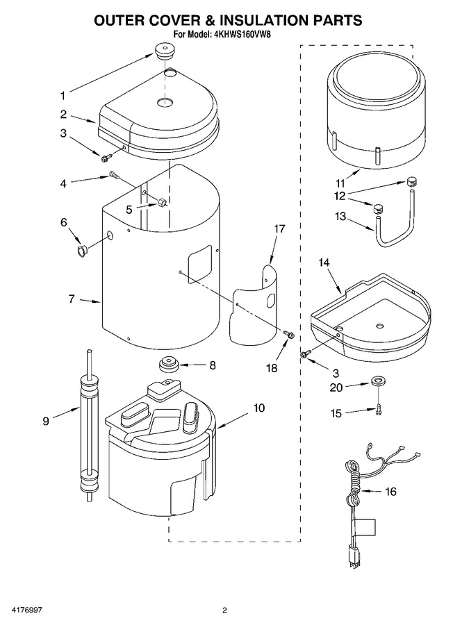 Diagram for 4KHWS160CR8