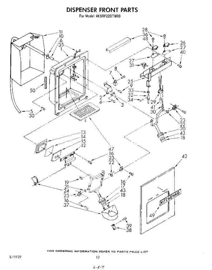 Diagram for 4KSRF22DTT00