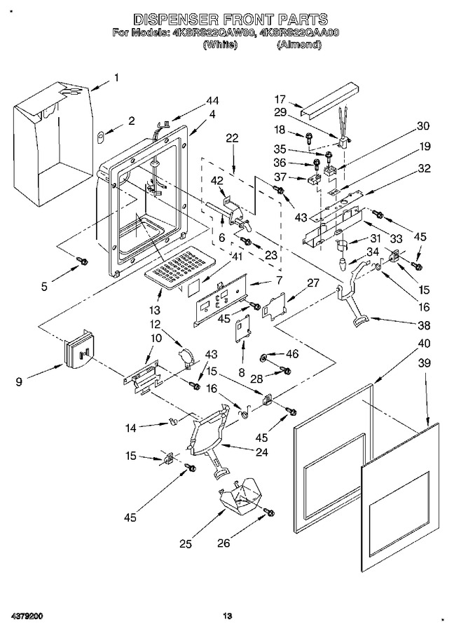 Diagram for 4KSRS22QAW00