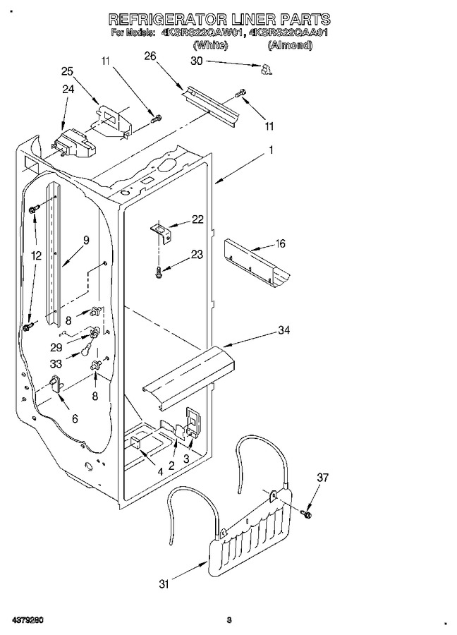 Diagram for 4KSRS22QAW01