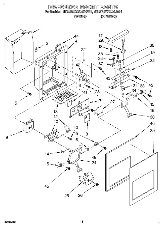 Diagram for 4KSRS22QAW01