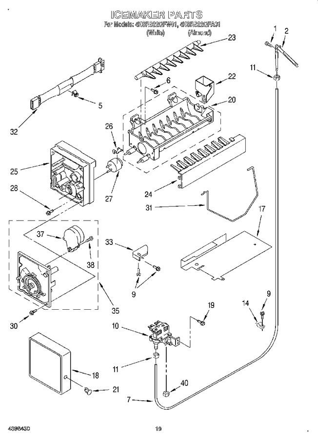 Diagram for 4KSRS22QFW01