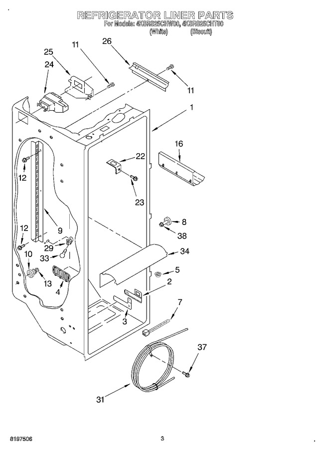 Diagram for 4KSRS25CHW00