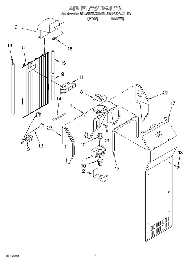 Diagram for 4KSRS25CHW00