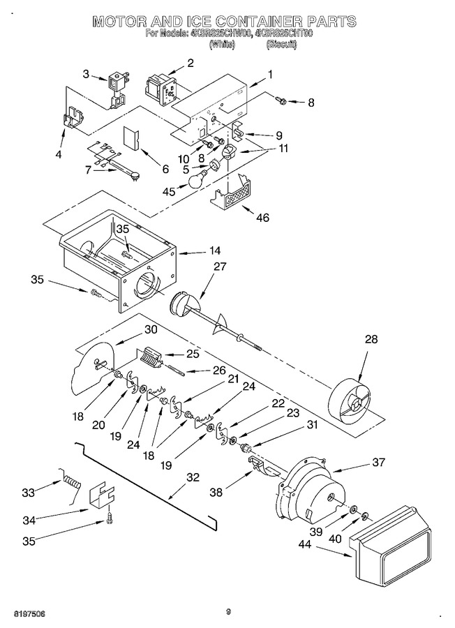 Diagram for 4KSRS25CHW00