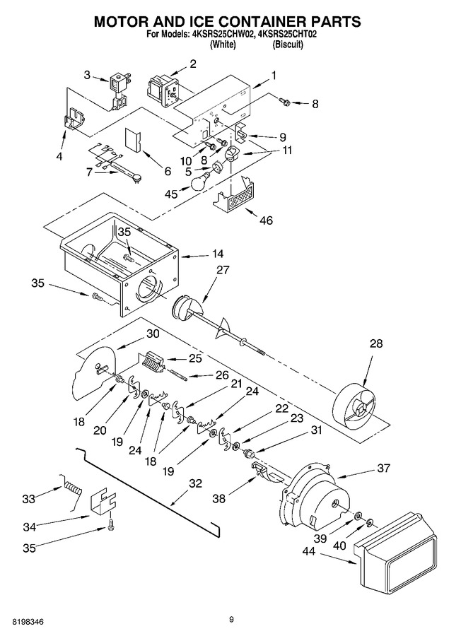 Diagram for 4KSRS25CHT02