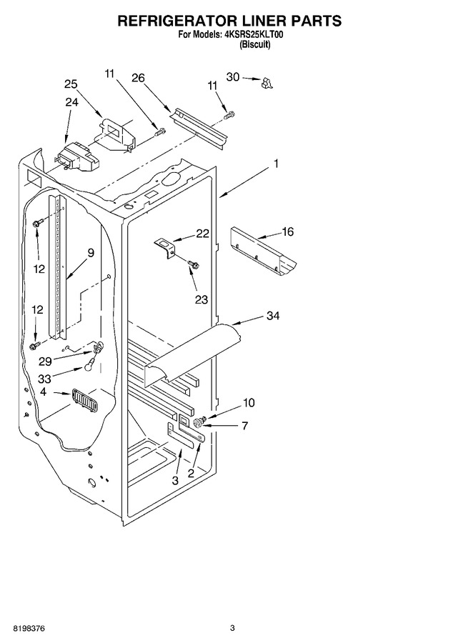 Diagram for 4KSRS25KLT00