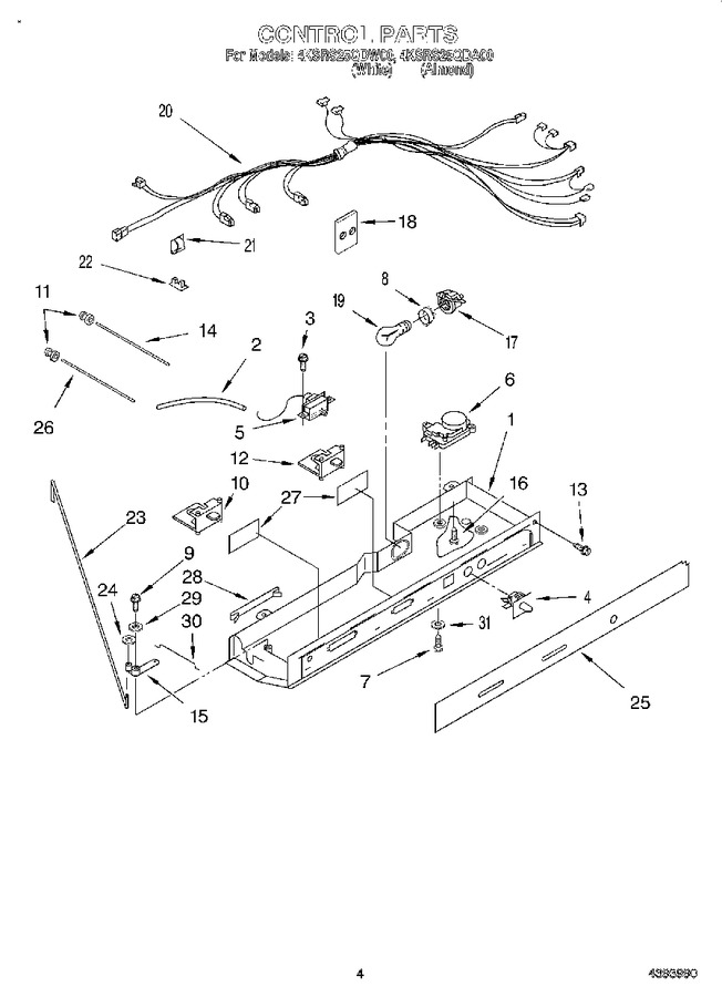 Diagram for 4KSRS25QDA00