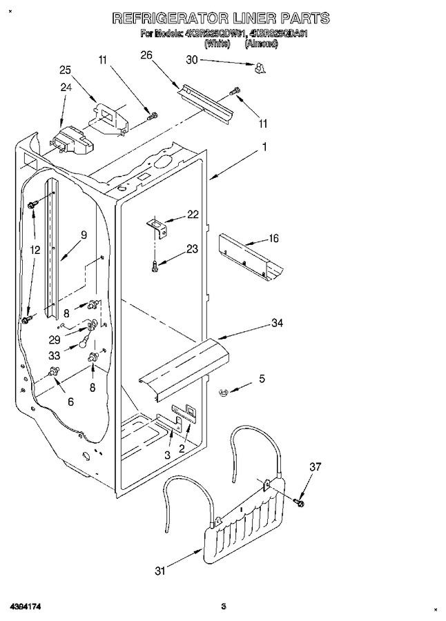 Diagram for 4KSRS25QDA01