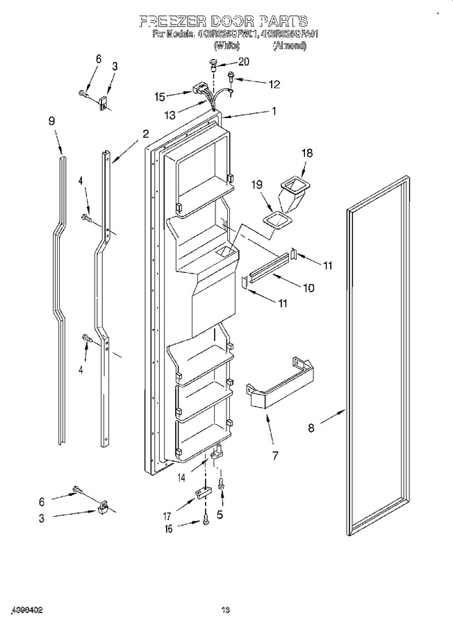 Diagram for 4KSRS25QFW01