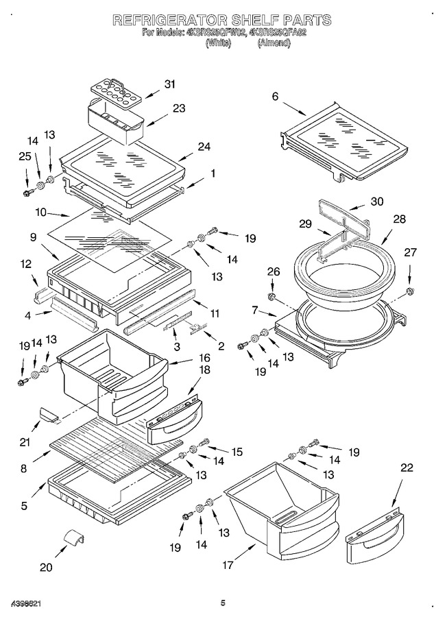 Diagram for 4KSRS25QFW02