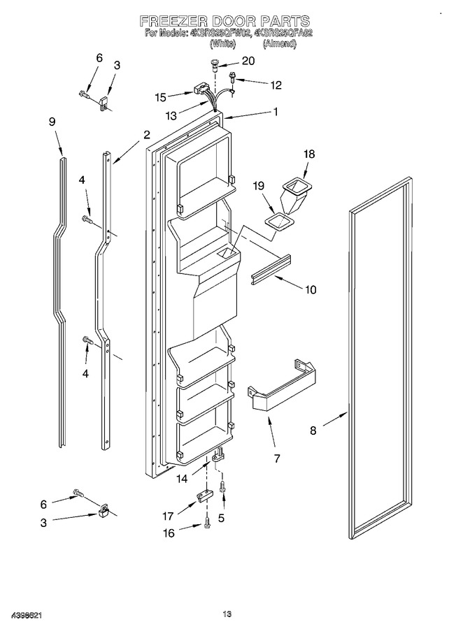 Diagram for 4KSRS25QFW02