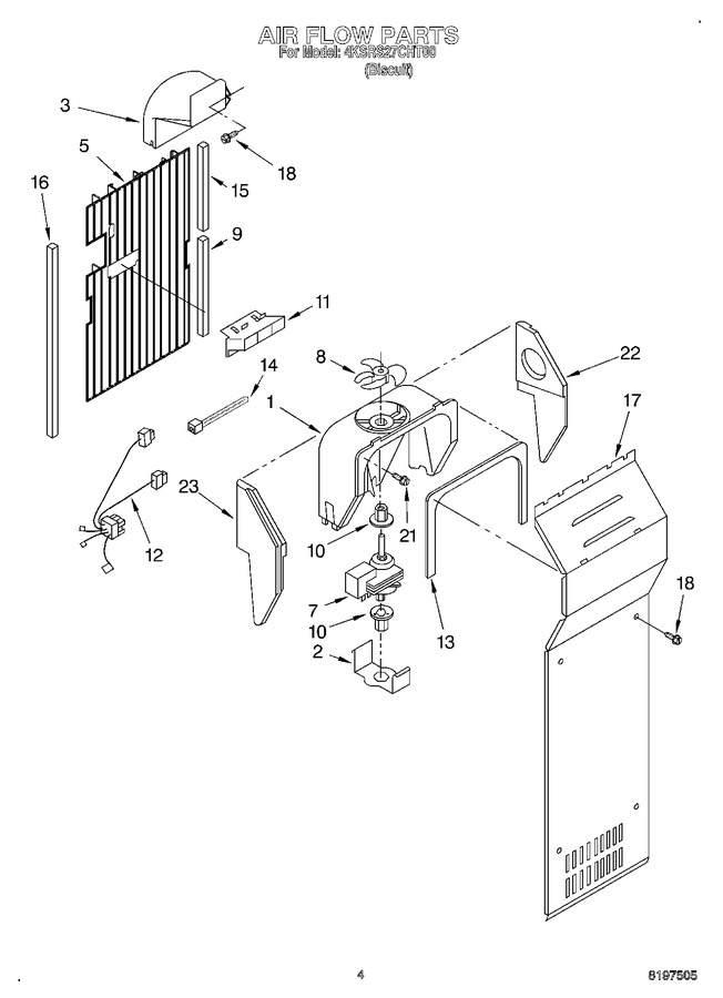 Diagram for 4KSRS27CHT00