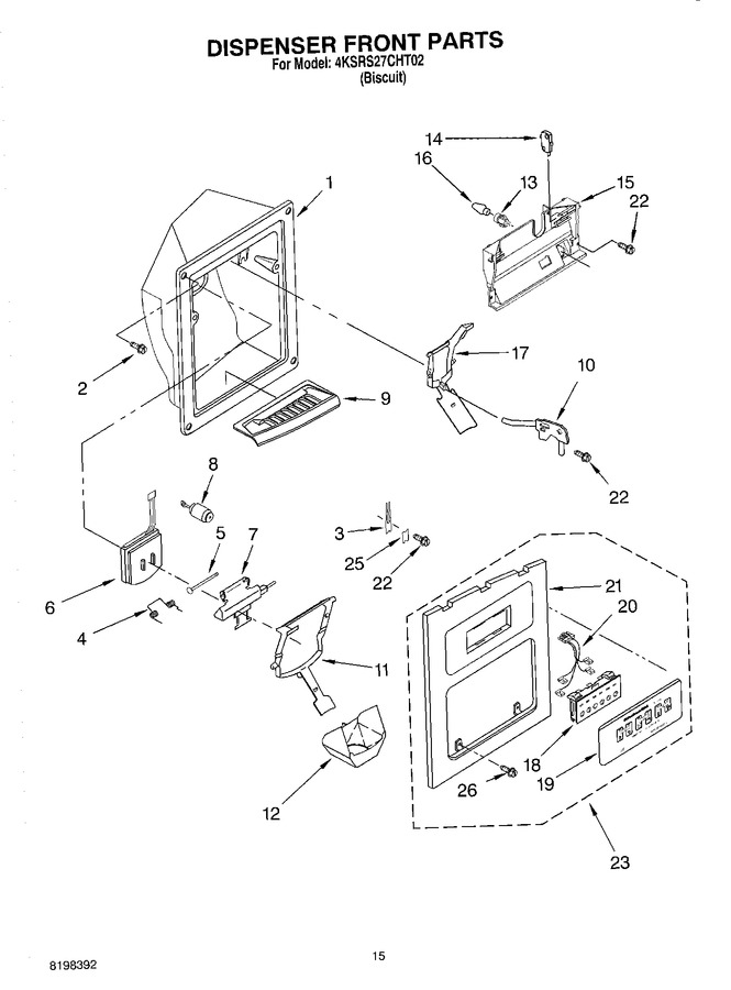 Diagram for 4KSRS27CHT02