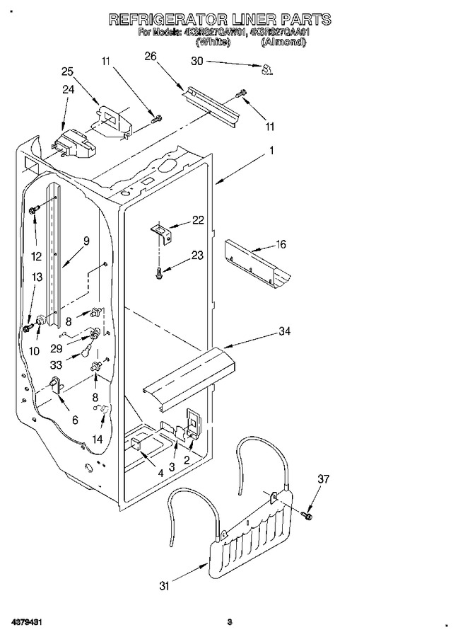 Diagram for 4KSRS27QAW01